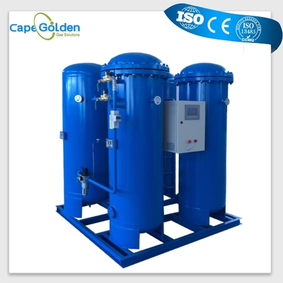 مصنع تعبئة الأكسجين 300Nm3 / H ، مولد O2 الصناعي 93٪
