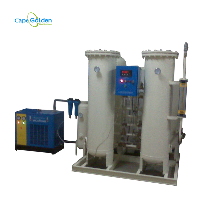 مستشفى PSA Oxygen Cylinder Generator Medical O2 Generator 15 Nm3 / H