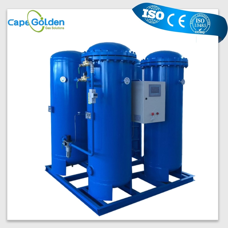 مصنع تعبئة الأكسجين 300Nm3 / H ، مولد O2 الصناعي 93٪