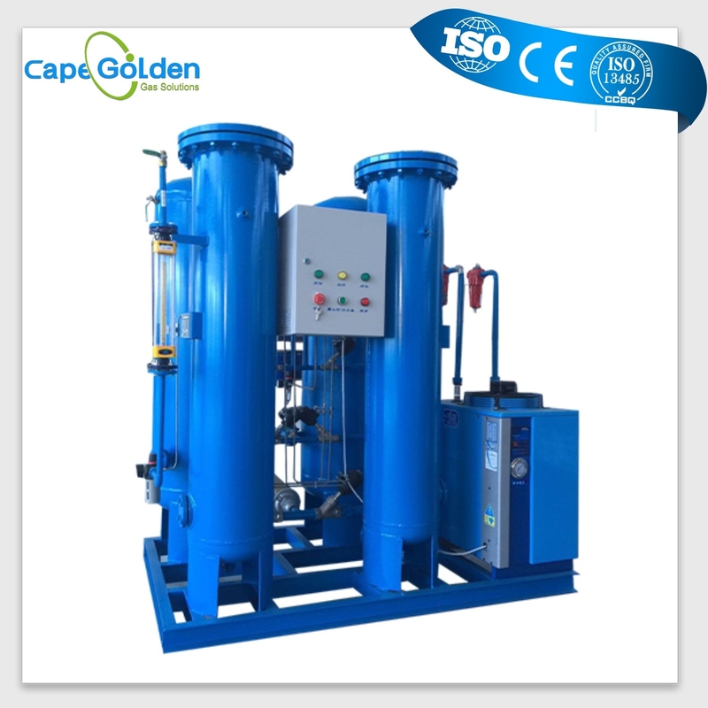 مصنع تعبئة الأكسجين 300Nm3 / H ، مولد O2 الصناعي 93٪